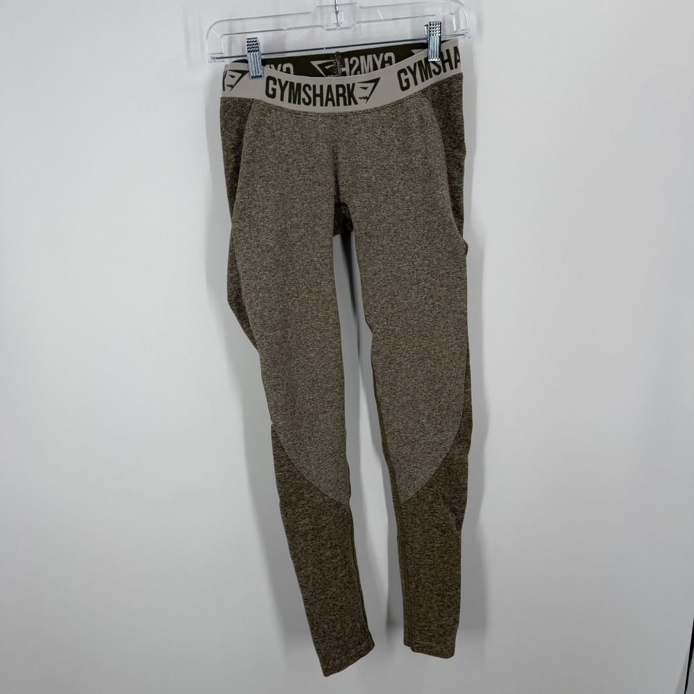 Gymshark Flex Leggings Women Medium Brown Marl Seamless High Waist